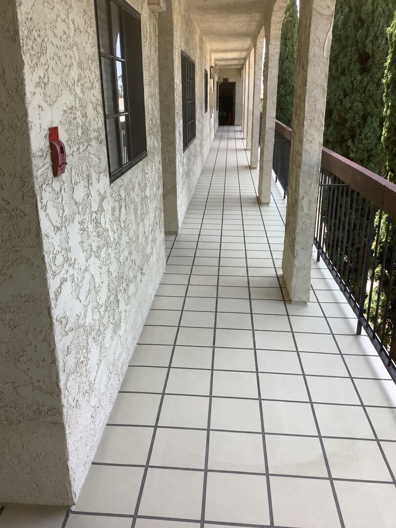 Classic square grid completed by California Decking & Waterproofing